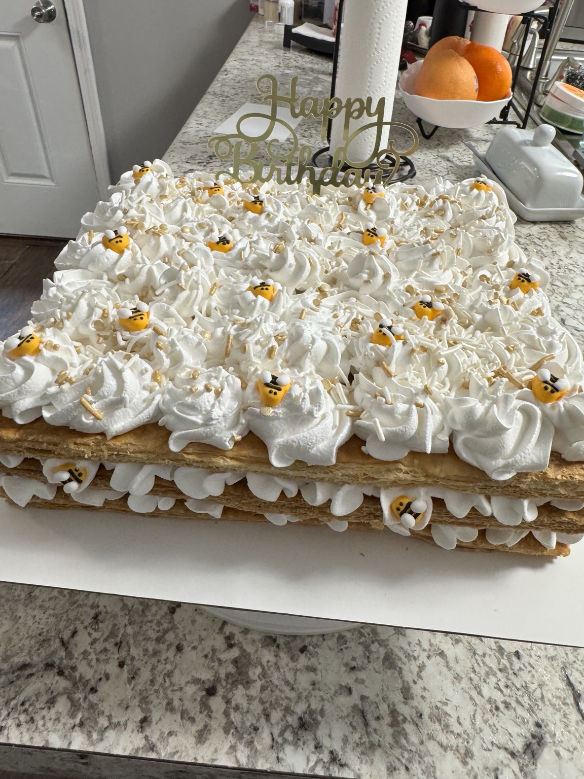 Cake de mil hojas