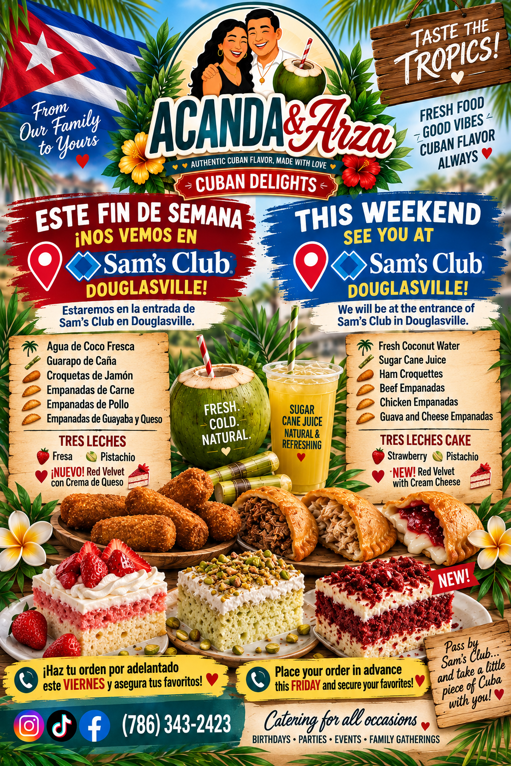 Weekend location announcement